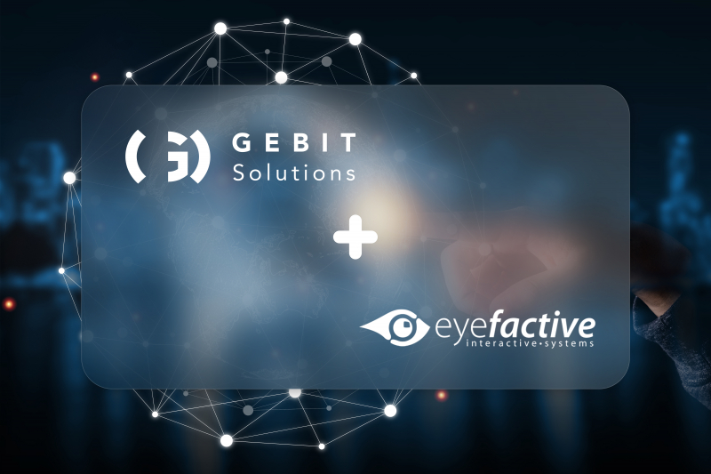GEBIT Solutions and eyefactive cooperate in the field of Smart Retail Technologies